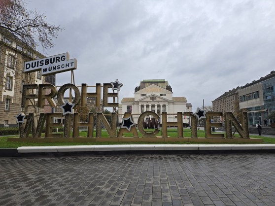 Mercator auf dem Weihnachtsmarkt