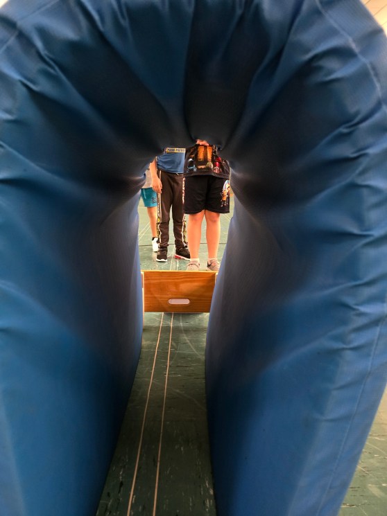 Geisterstunde in der Turnhalle