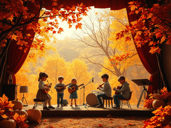 Die Kleine Bühne im Herbst