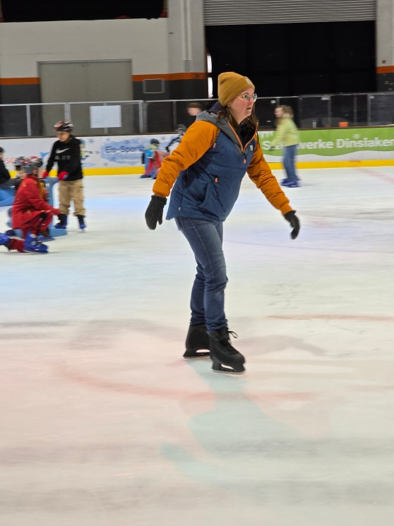 Schulsport auf dem Eis