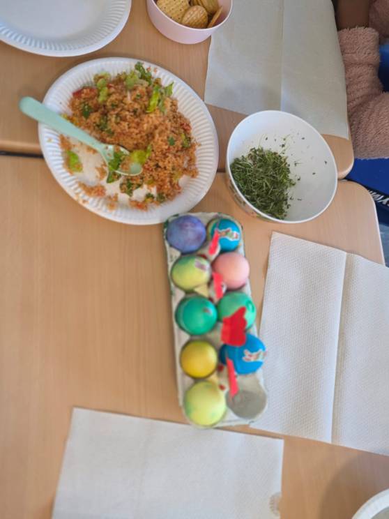 Osterfrühstück der Grundschule