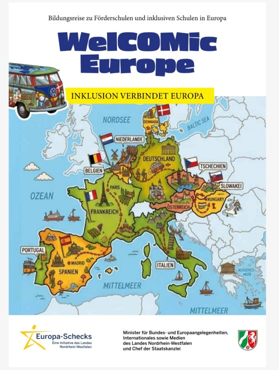 Europa im Comic: Kreatives Europa-Scheck Projekt der Alfred-Adler-Schule